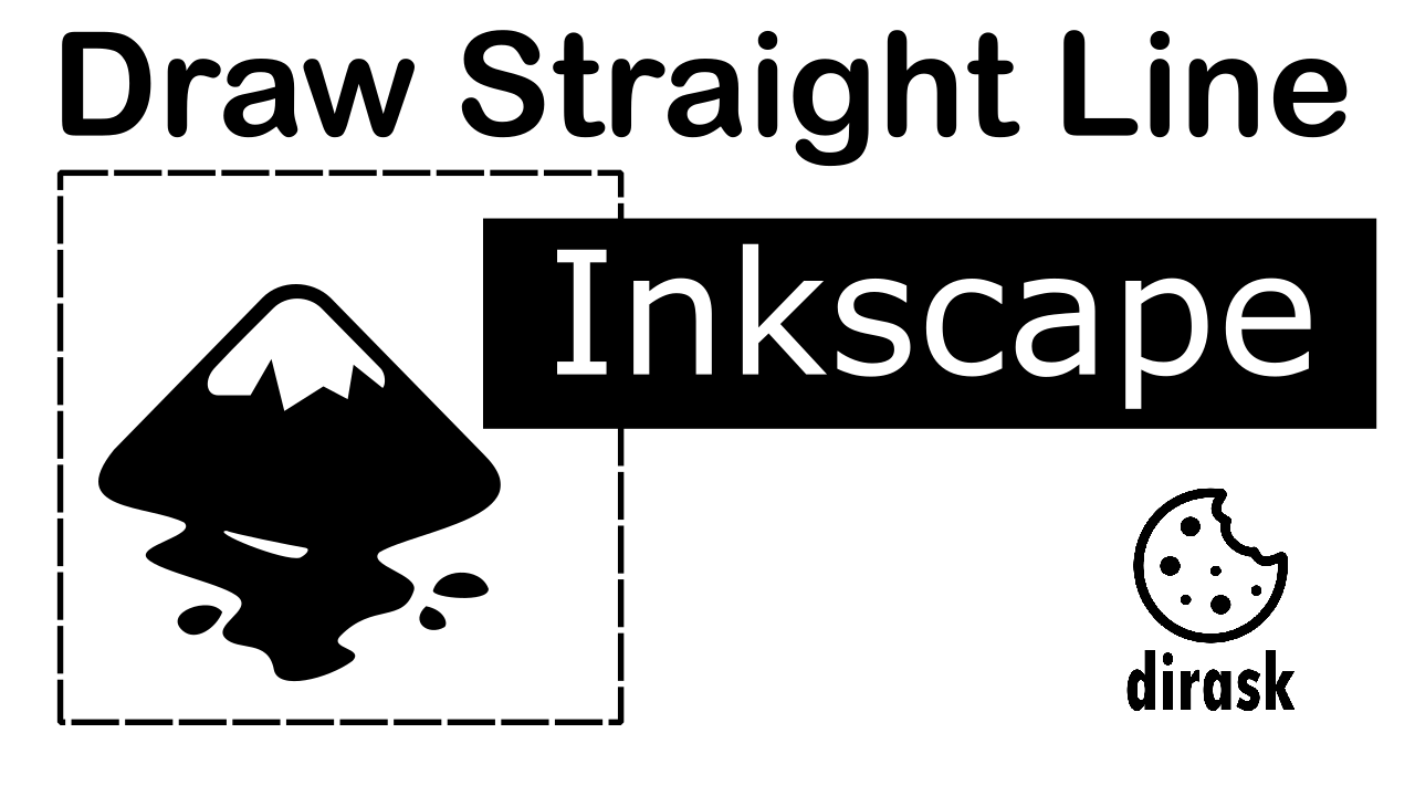 Inkscape - How to Draw Straight Line - Image intro